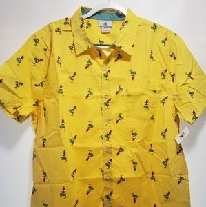 Disney Hei Hei Moana Shirt Button Down